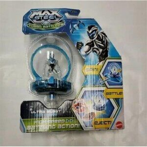 NEW  2013 ULTRA BLAST FIGURE Max Steel Turbo Battlers Mattel High Speed Action